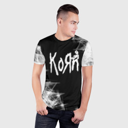 Мужская футболка 3D Slim Korn КоРн - фото 2