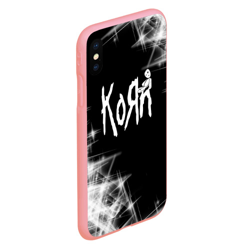 Чехол для iPhone XS Max матовый с принтом Korn | КоРн, вид сбоку #3