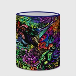 Кружка с полной запечаткой Абстрактный узор Vanguard Fashion Неон - фото 2