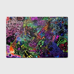 Головоломка Пазл магнитный 126 элементов Абстрактный узор Vanguard Fashion Неон