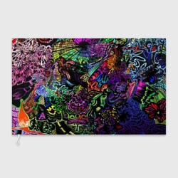 Флаг 3D Абстрактный узор Vanguard Fashion Неон