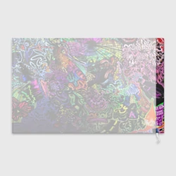 Флаг 3D Абстрактный узор Vanguard Fashion Неон - фото 2