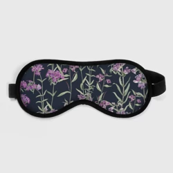 Маска для сна 3D Цветы Фиолетовые