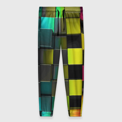 Женские брюки 3D Colored Geometric 3D pattern