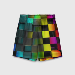 Детские спортивные шорты 3D Colored Geometric 3D pattern