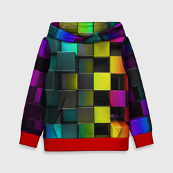 Детская толстовка 3D Colored Geometric 3D pattern