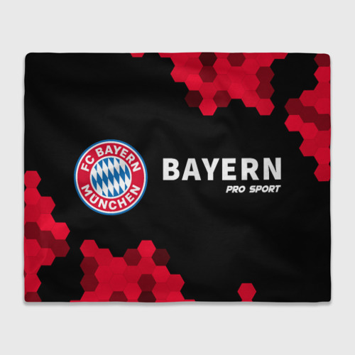 Плед 3D Bayern Bayern Футбольный Клуб, цвет 3D (велсофт)