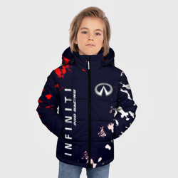 Зимняя куртка для мальчиков 3D Инфинити Pro Racing Милитари - фото 2