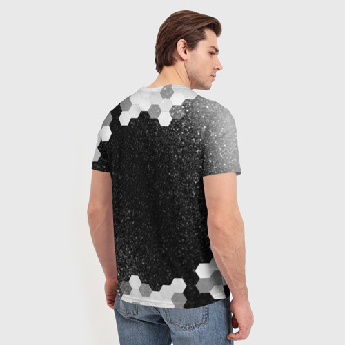 Мужская футболка 3D Интер Inter - Графика, цвет 3D печать - фото 4