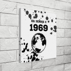 Холст квадратный На Земле с 1969-Краска - фото 2