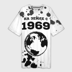 Платье-футболка 3D На Земле с 1969-Краска