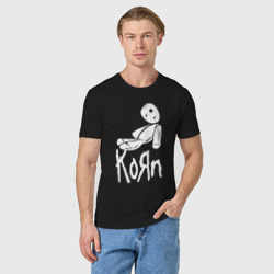 Мужская футболка хлопок Korn КоРн - фото 2