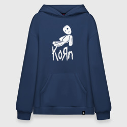 Худи SuperOversize хлопок Korn КоРн