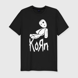Мужская футболка хлопок Slim Korn КоРн