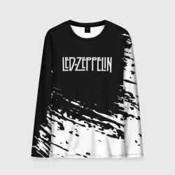 Мужской лонгслив 3D LED Zeppelin лед Зеппелин