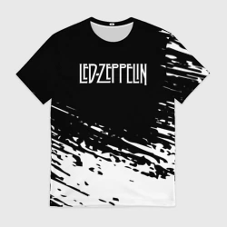 Мужская футболка 3D LED Zeppelin лед Зеппелин