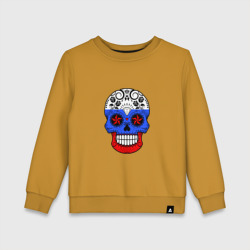 Детский свитшот хлопок Russian Skull