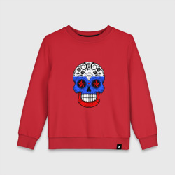 Детский свитшот хлопок Russian Skull