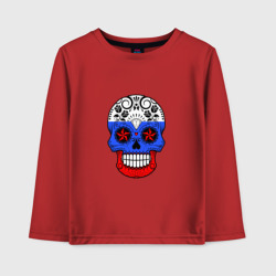 Детский лонгслив хлопок Russian Skull