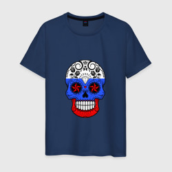 Мужская футболка хлопок Russian Skull