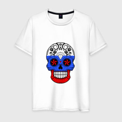 Мужская футболка хлопок Russian Skull