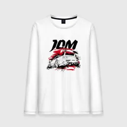 Мужской лонгслив хлопок JDM Nissan 180 sx Japan