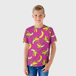 Детская футболка 3D Banana pattern Summer Color - фото 2