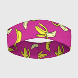 Повязка на голову 3D Banana pattern Summer Color