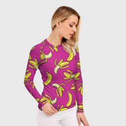 Женский рашгард 3D Banana pattern Summer Color - фото 2