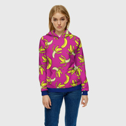 Женская толстовка 3D Banana pattern Summer Color - фото 2