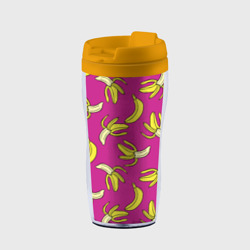 Термокружка-непроливайка Banana pattern Summer Color