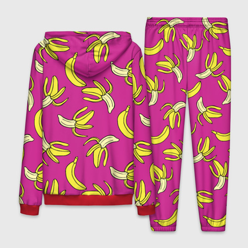 Мужской костюм 3D Banana pattern Summer Color, цвет красный - фото 2