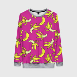 Женский свитшот 3D Banana pattern Summer Color