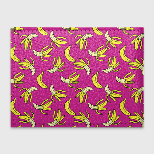 Обложка для студенческого билета Banana pattern Summer Color, цвет оранжевый - фото 2