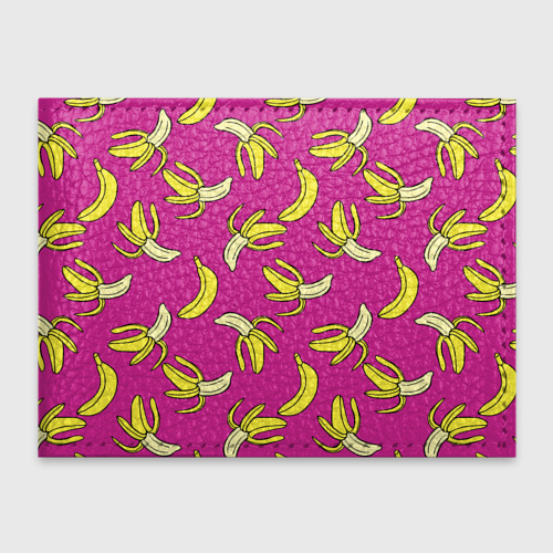 Обложка для студенческого билета Banana pattern Summer Color, цвет оранжевый