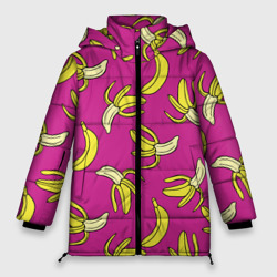 Женская зимняя куртка Oversize Banana pattern Summer Color