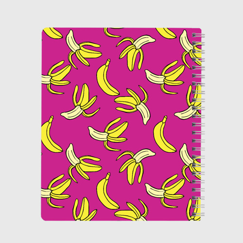 Тетрадь Banana pattern Summer Color, цвет крупная клетка - фото 2