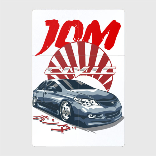 Магнитный плакат 2Х3 JDM Honda Japan