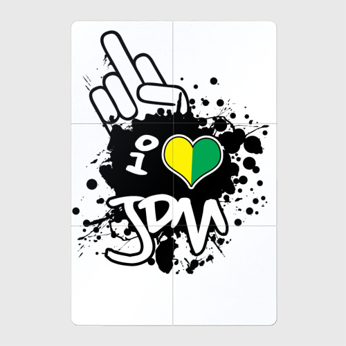 Магнитный плакат 2Х3 I love JDM Japan