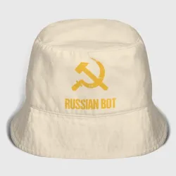 Детская панама хлопок Russian Bot