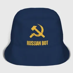 Детская панама хлопок Russian Bot