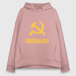 Женское светящееся худи Russian Bot