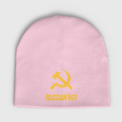 Детская шапка демисезонная Russian Bot