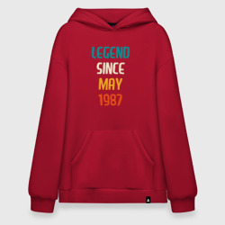 Худи SuperOversize хлопок Legend Since May 1987