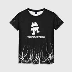 Женская футболка 3D Monstercat