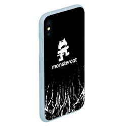 Чехол для iPhone XS Max матовый Monstercat - фото 2