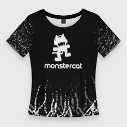 Женская футболка 3D Slim Monstercat