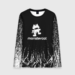 Мужской лонгслив 3D Monstercat