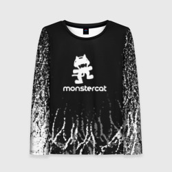 Женский лонгслив 3D Monstercat