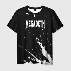 Мужская футболка 3D Megadeth.